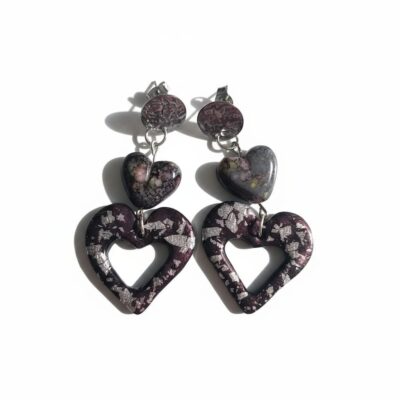 Double Heart Earrings
