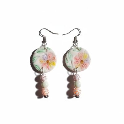Pastel Flower Earrings