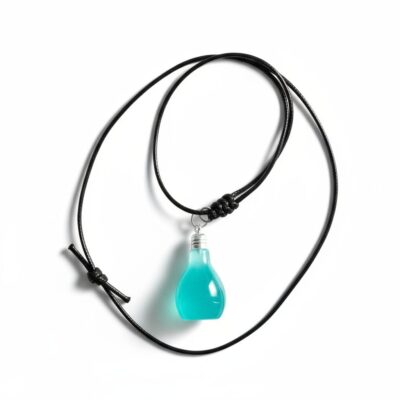 Resin Globe Necklace