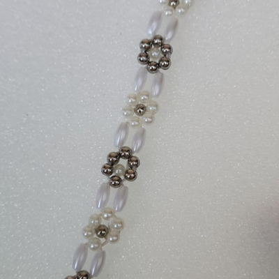 Flower Woven beaded Bracelet