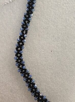 Black and Blue Bracelet