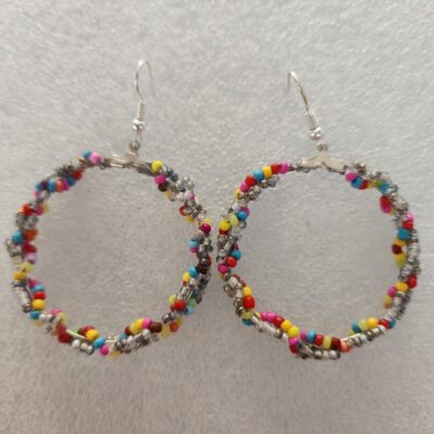Colour Splash Hoop Earrings