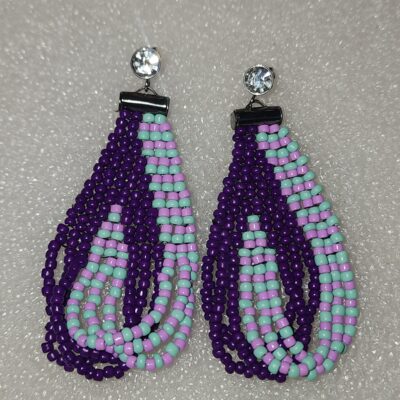 Shades of Purple Earrings