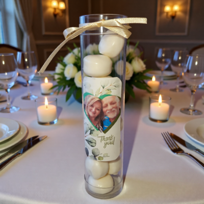 Clear Tube Tall with Mints