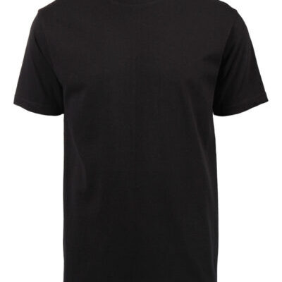 180g Round neck Kids Unisex T-shirts - Black