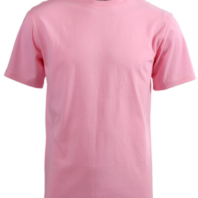 180g Round neck Unisex Adult T-shirts - Soft Pink
