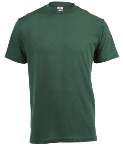 180g Round neck Unisex Adult T-shirts - Bottle Green