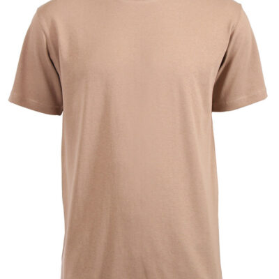 180g Round neck Unisex Adult T-shirts - Stone