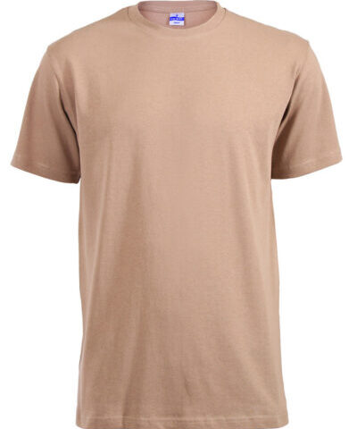 180g Round neck Unisex Adult T-shirts - Stone
