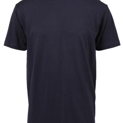 180g Round neck Unisex Adult T-shirts - Navy