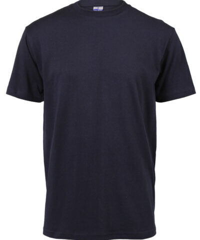 180g Round neck Unisex Adult T-shirts - Navy
