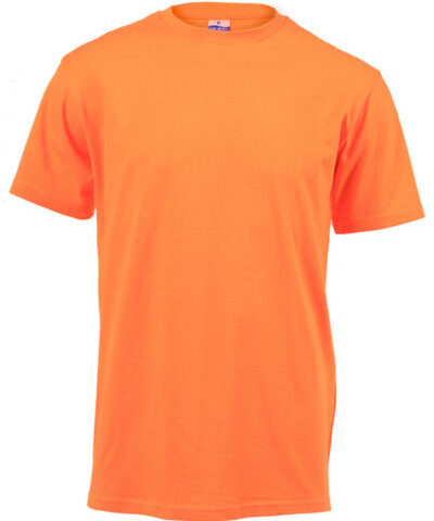 180g Round neck Unisex Adult T-shirts - Orange