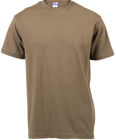 180g Round neck Unisex Adult T-shirts - Olive
