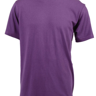 180g Round neck Unisex Adult T-shirts - Purple