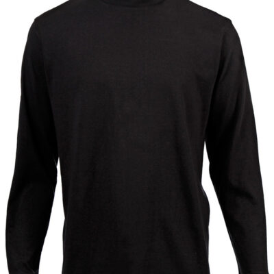 180g Kids Long Sleeve Unisex T-Shirt (Black)