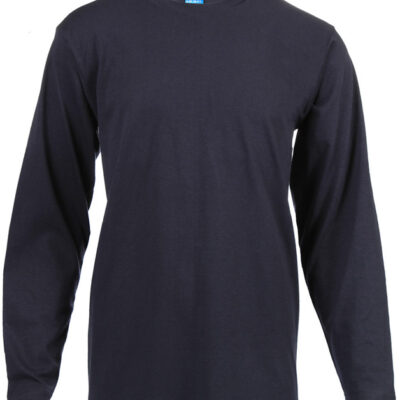 180g Kids Long Sleeve Unisex T-Shirt (Navy)
