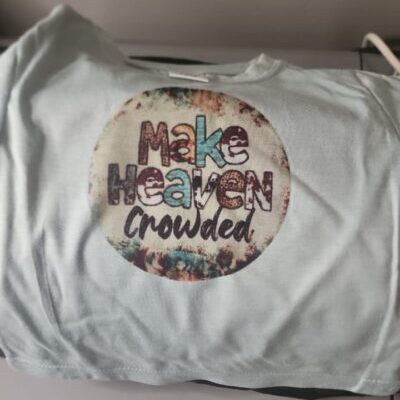 Mint Green T-shirt (1-2 years) - Make Heaven Crowded