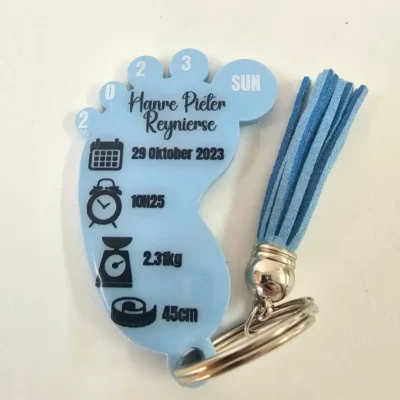 Baby Foot Keyring
