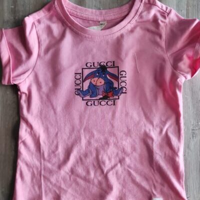 Pink Short Sleeve T-shirt (2-3 Years)