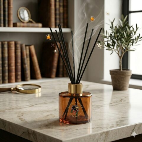 Round Amber 100ml Reed Diffuser