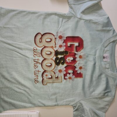 Mint T-shirt "God is Good" (4-5 Years)