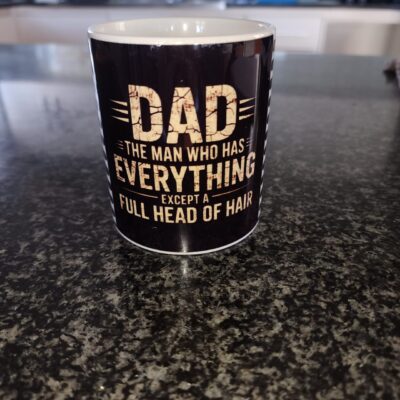Dad Hair Joke Mug